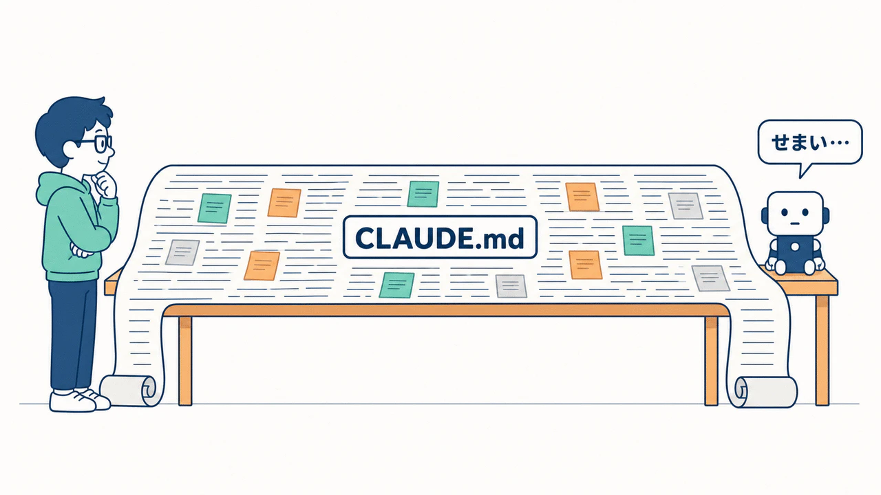 図7 CLAUDE.md 全部盛り問題
