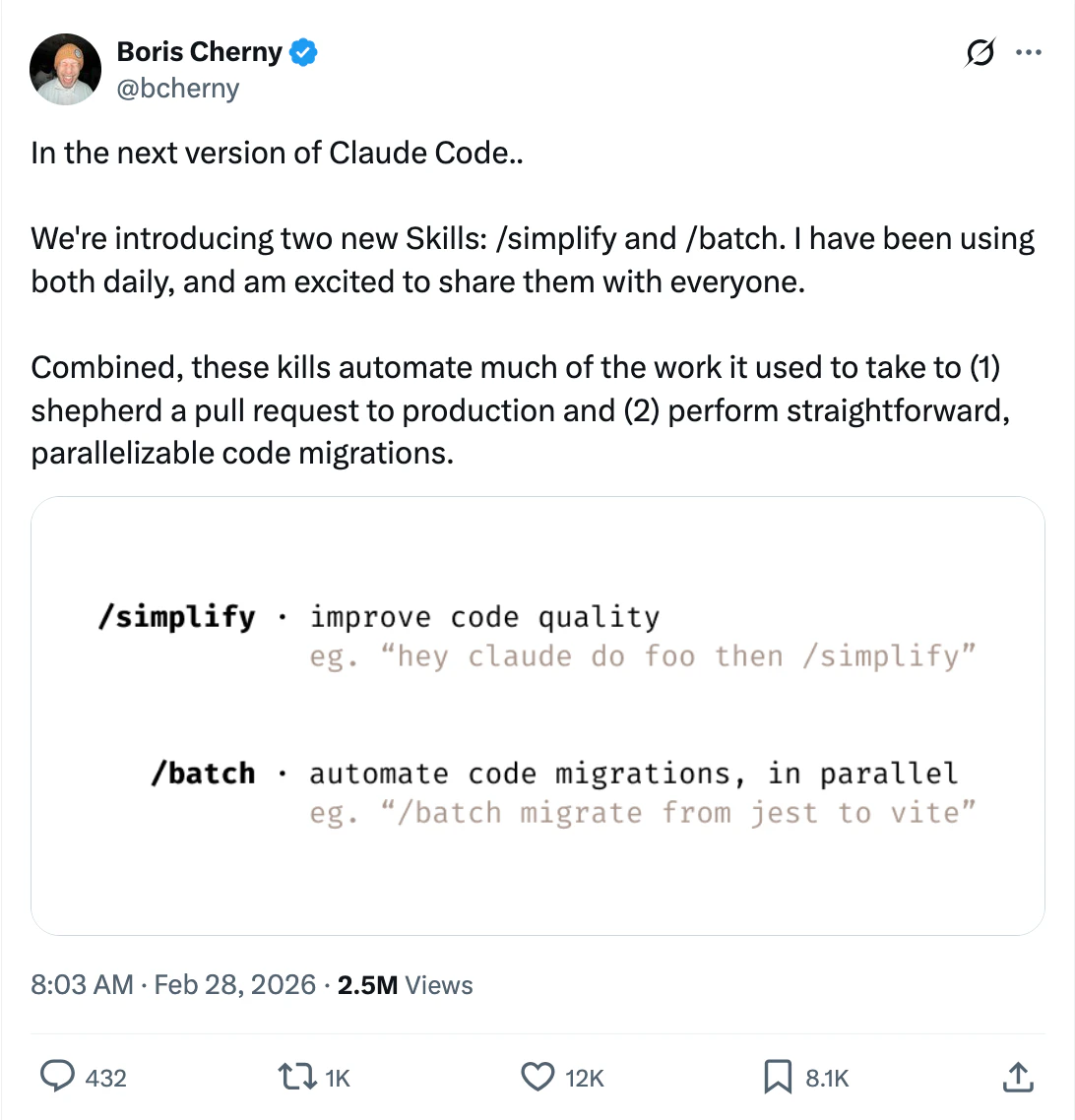 simplify