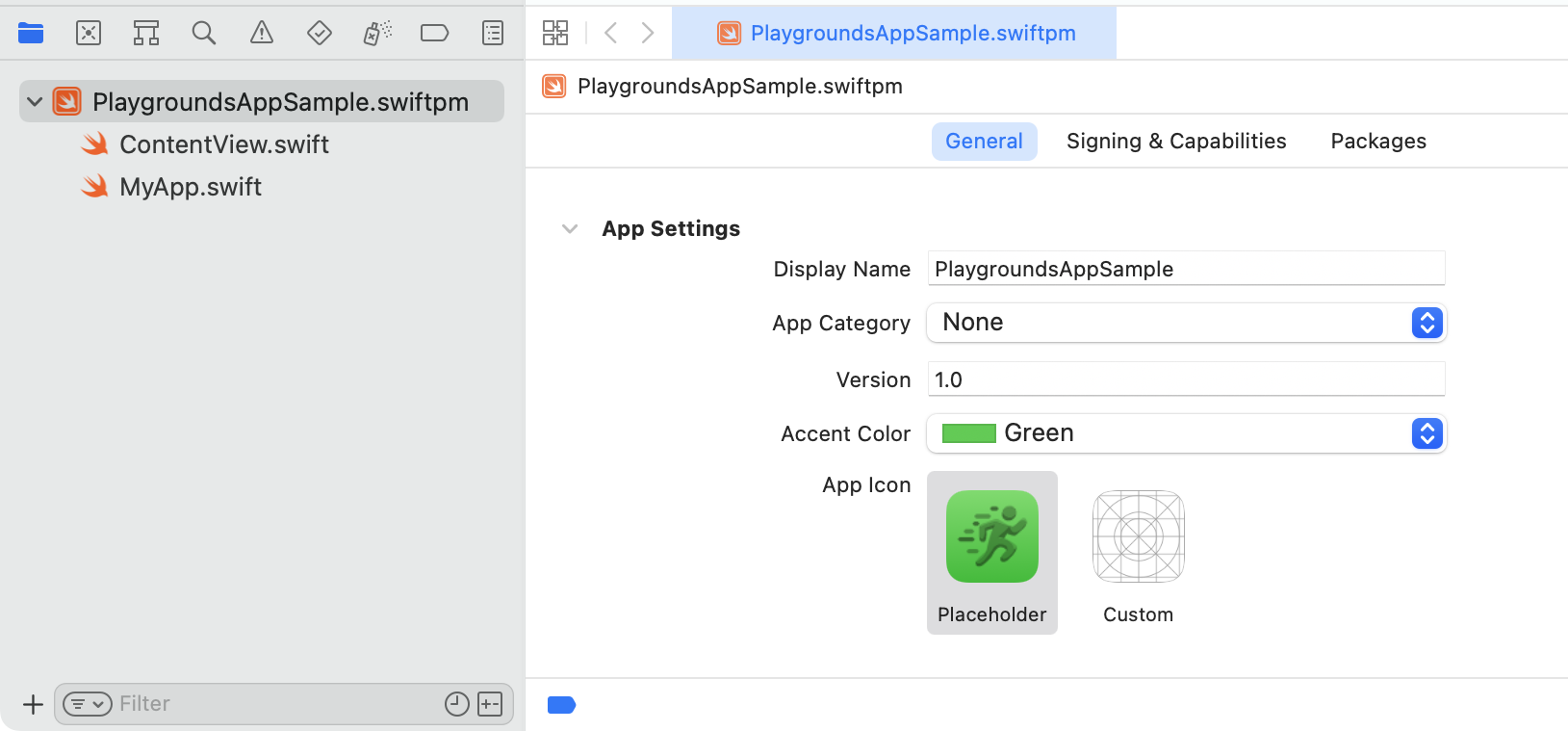 Swift Playgrounds AppをXcodeで開く