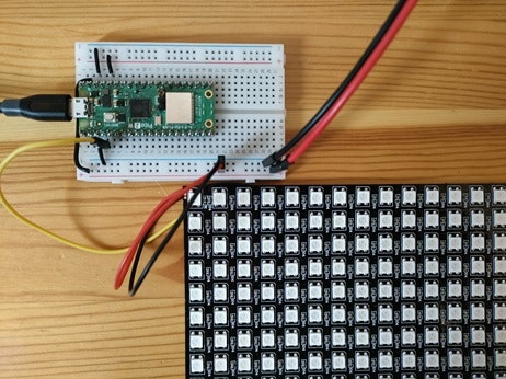 ws2812-matrix-connect
