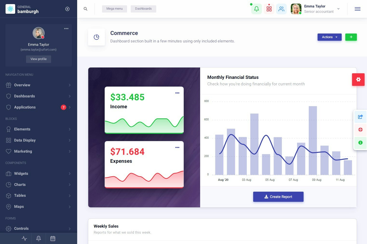 bamburgh-react-admin-dashboard