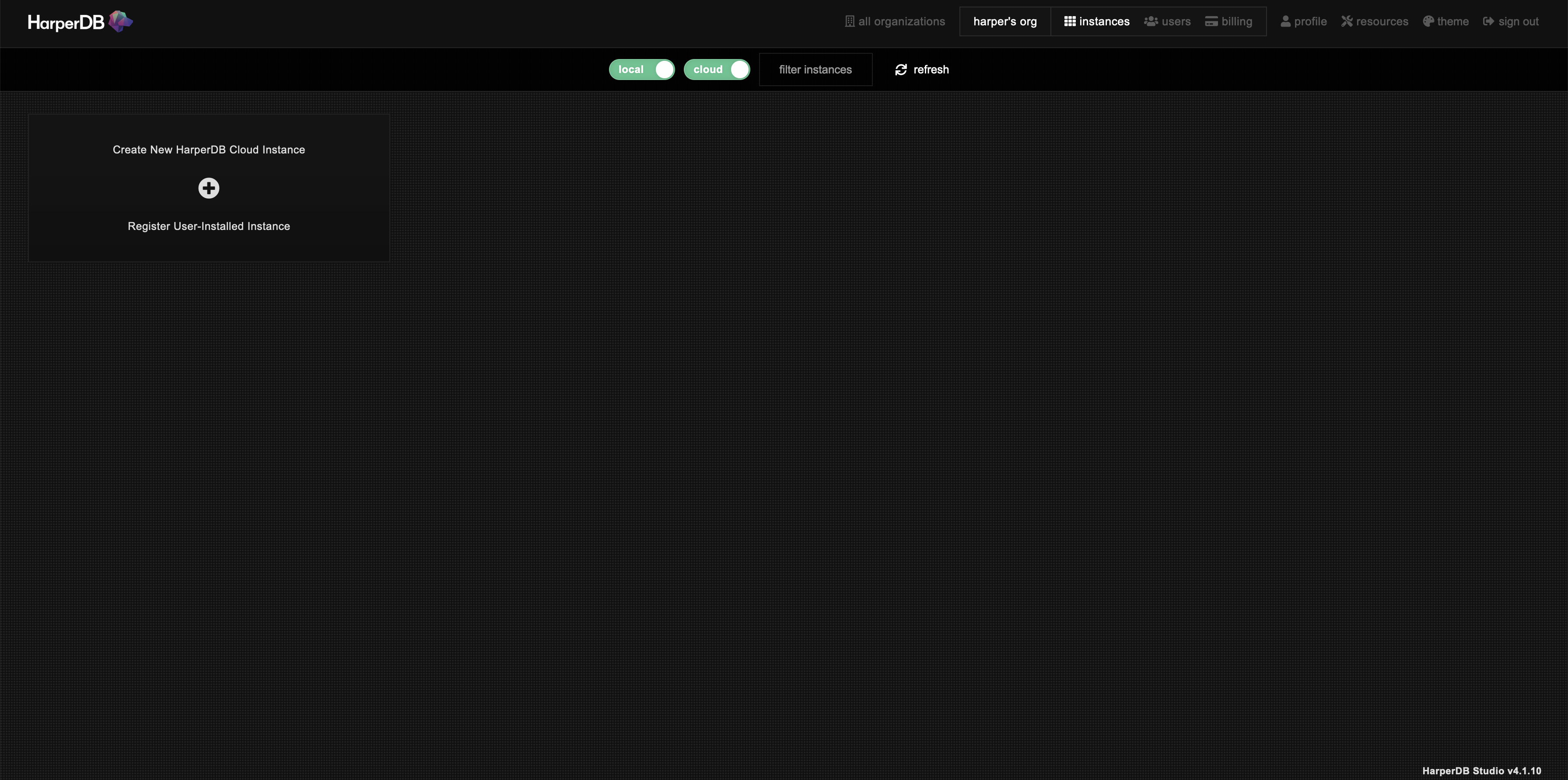 ダッシュボード