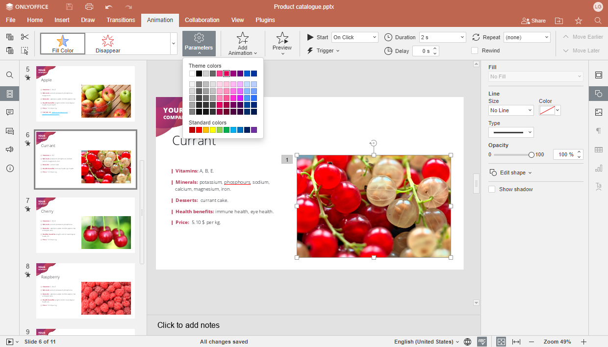 ONLYOFFICE Docs 8.0 released: PDF forms, RTL, Goal Seek and chart wizard in sheets, updated plugins UI, and more