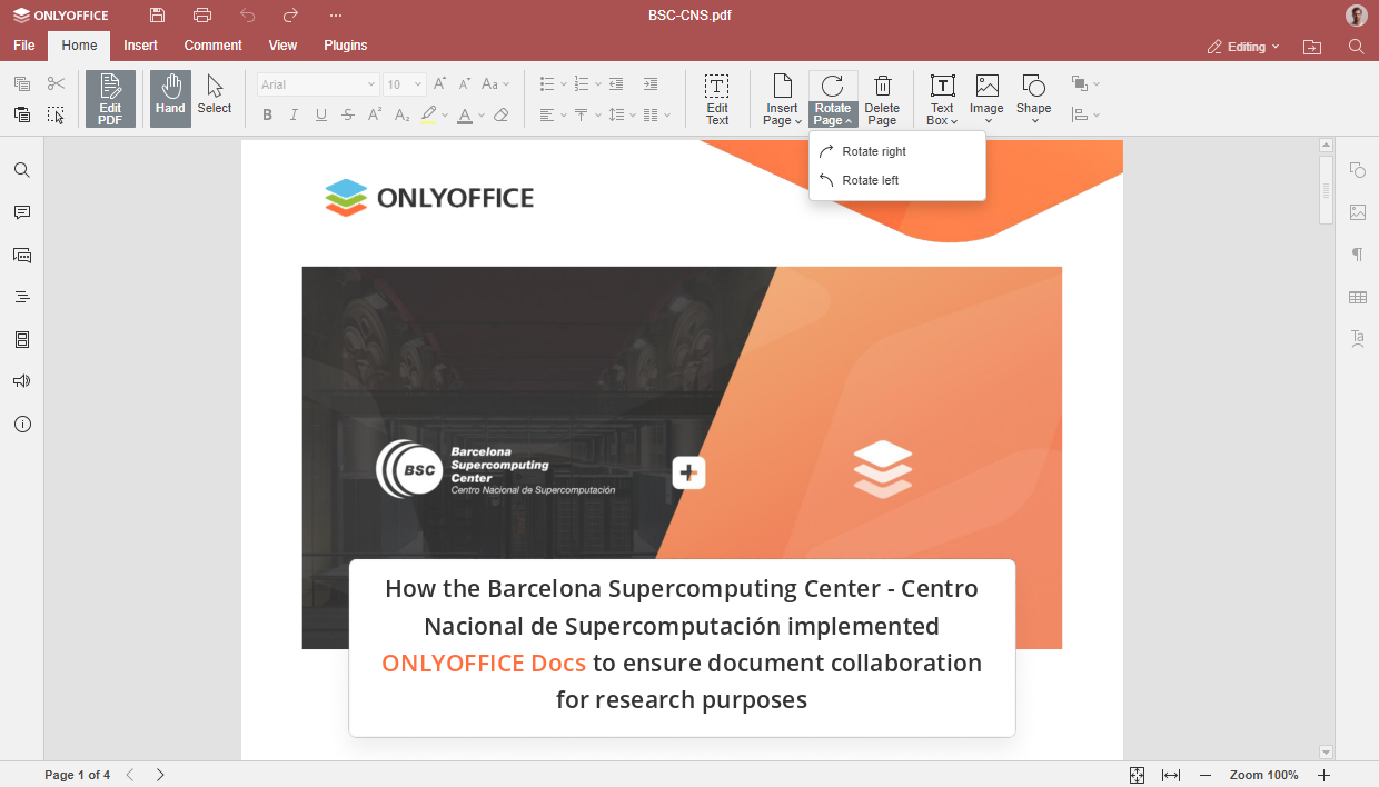 ONLYOFFICE Docs 8.1 released: full-featured PDF Editor, Slide Master, improved RTL, enhanced collaboration in sheets, and more
