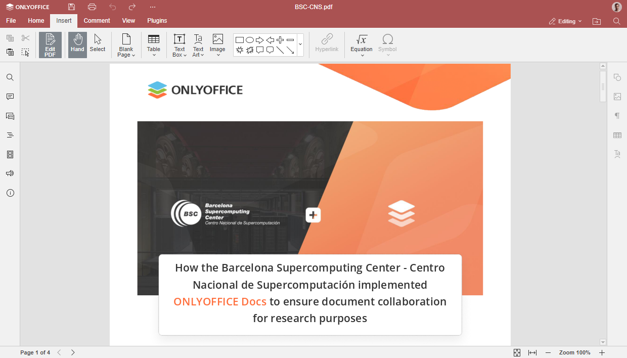 ONLYOFFICE Docs 8.1 released: full-featured PDF Editor, Slide Master, improved RTL, enhanced collaboration in sheets, and more