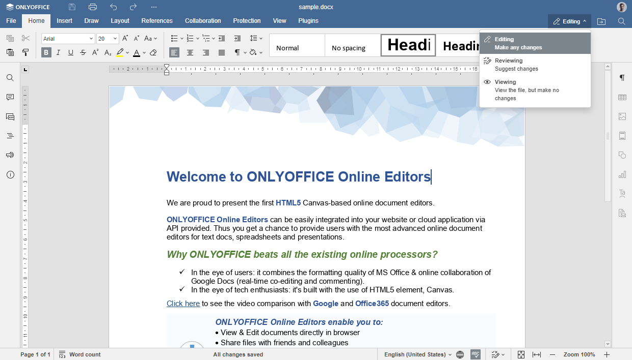 ONLYOFFICE Docs 8.1 released: full-featured PDF Editor, Slide Master, improved RTL, enhanced collaboration in sheets, and more