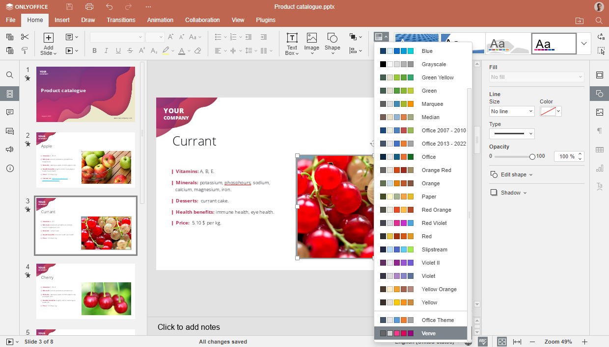 ONLYOFFICE Docs 8.1 released: full-featured PDF Editor, Slide Master, improved RTL, enhanced collaboration in sheets, and more