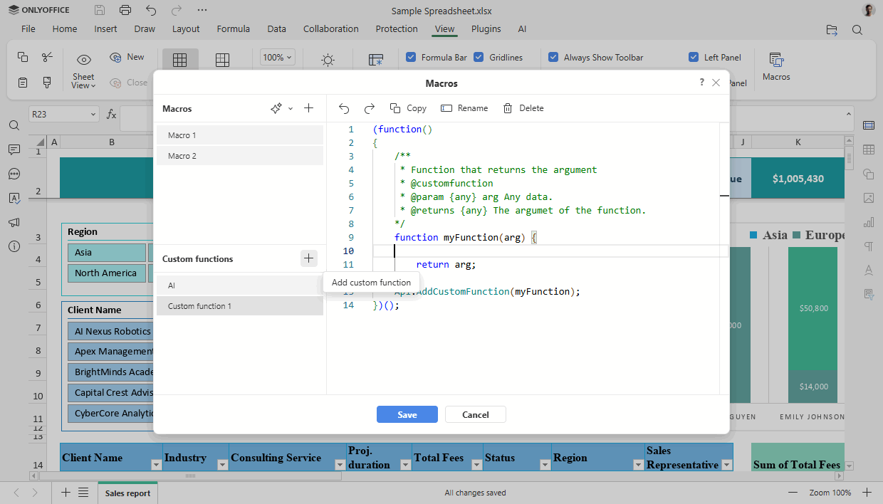 ONLYOFFICE Docs 9.0リリース:完璧なインターフェース、Diagram Viewer、.mdファイル対応、AI搭載シート&マクロなど