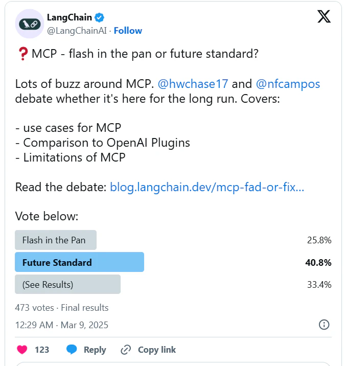 MCP - flash in the pan or future standard?