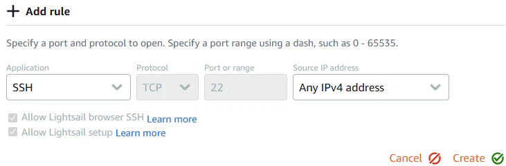 Any IPv4 address