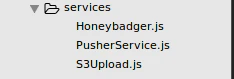 Sails services folder