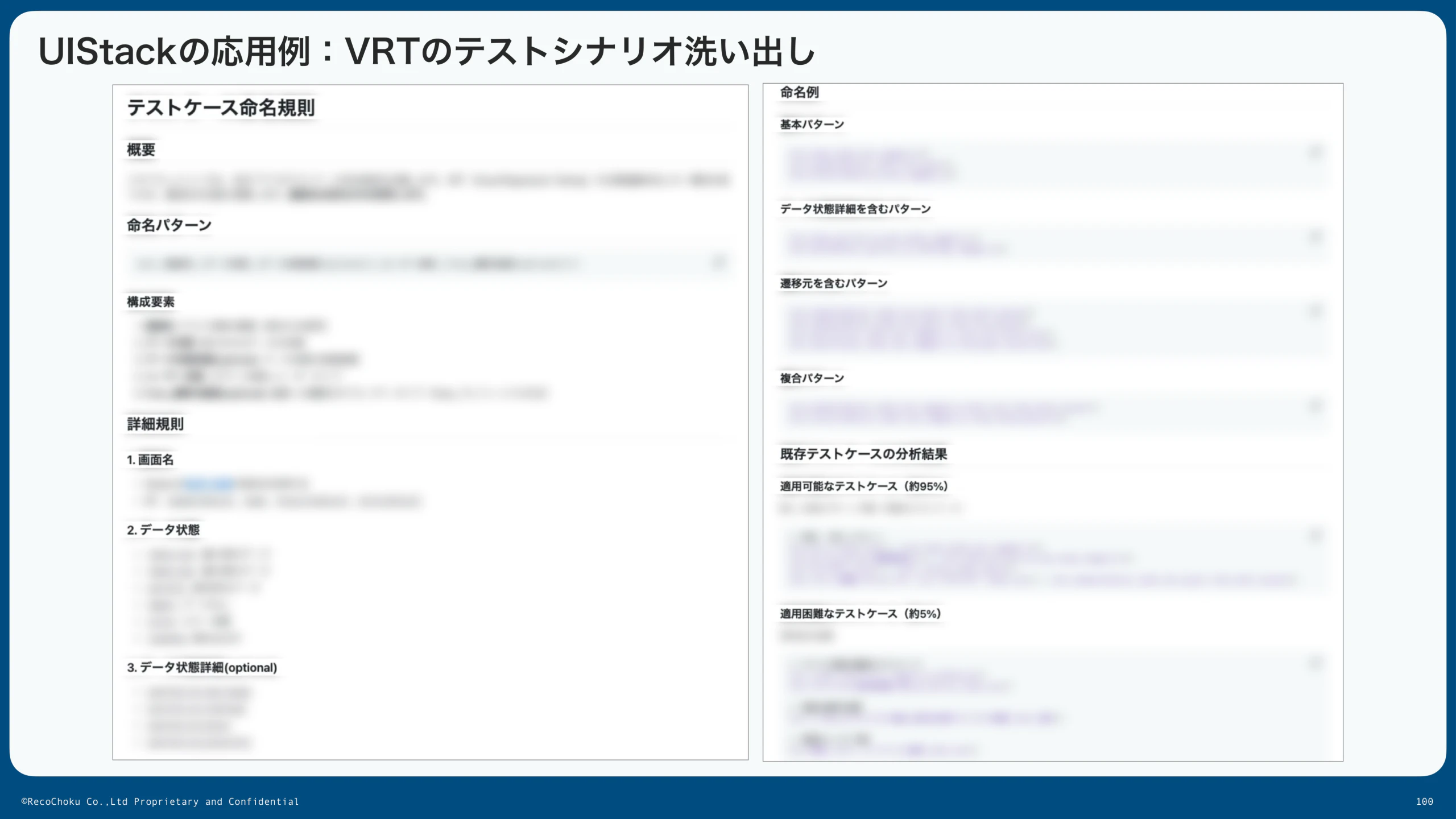 UIStackの応用例:VRTのテストシナリオ洗い出し