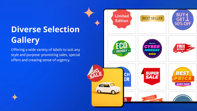 DECO: Product Labels, Badges