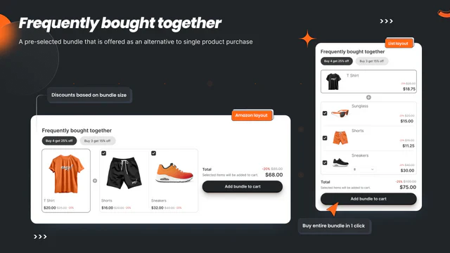 Upsell & Cross Sell — Selleasy