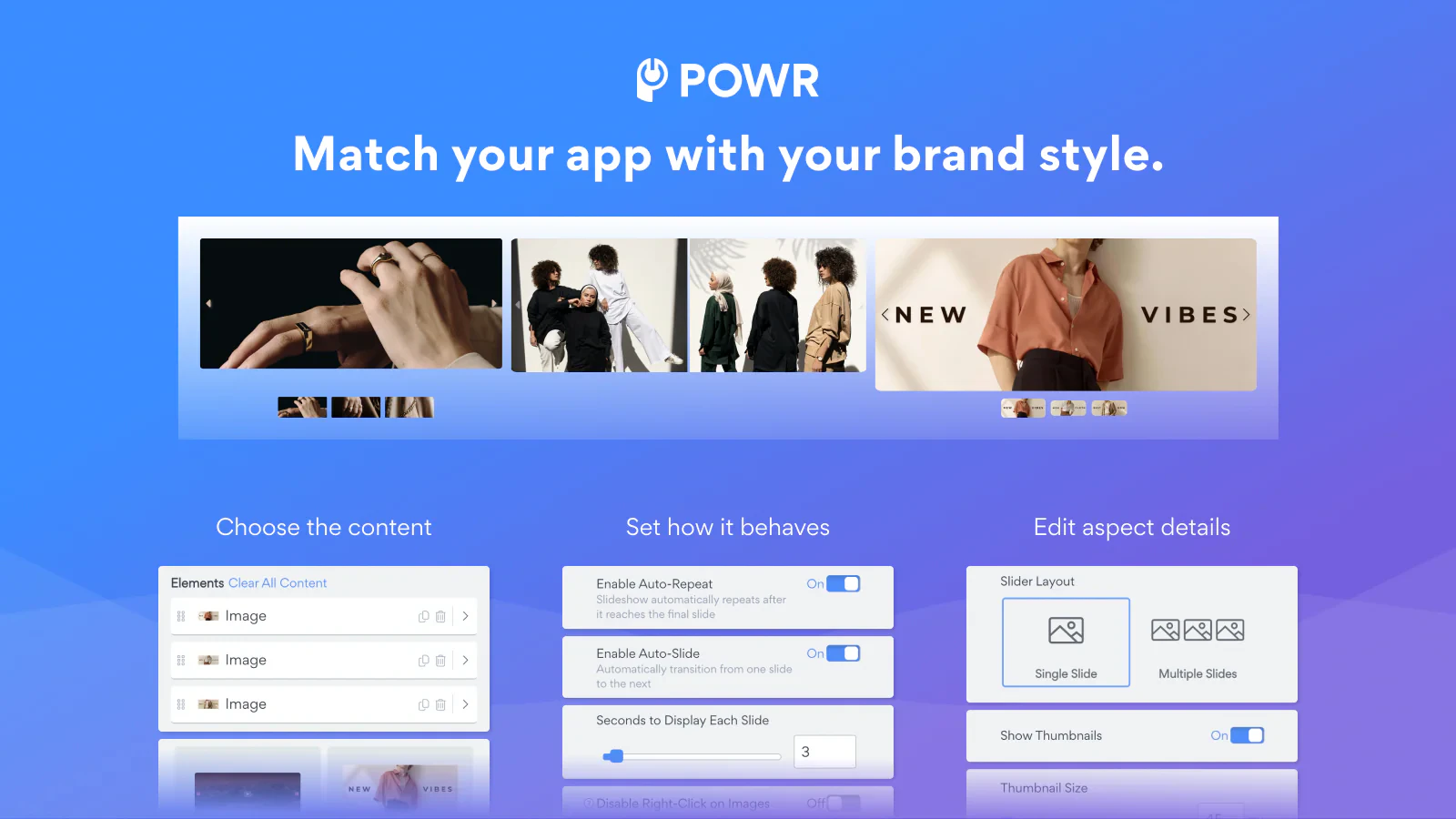 POWR Image Slider (with AI) のイメージ