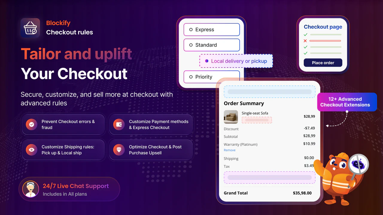 Blockify Checkout Customizer
