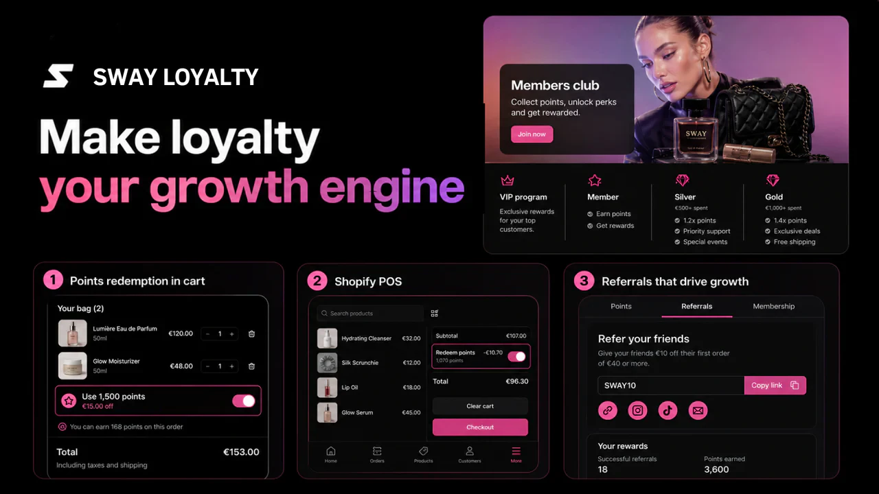 Sway Loyalty, Rewards & Points のアプリストア画像