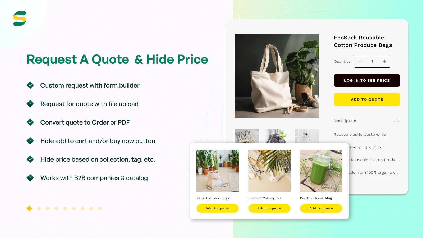 SA Request a Quote, Hide Priceのアプリストア画像