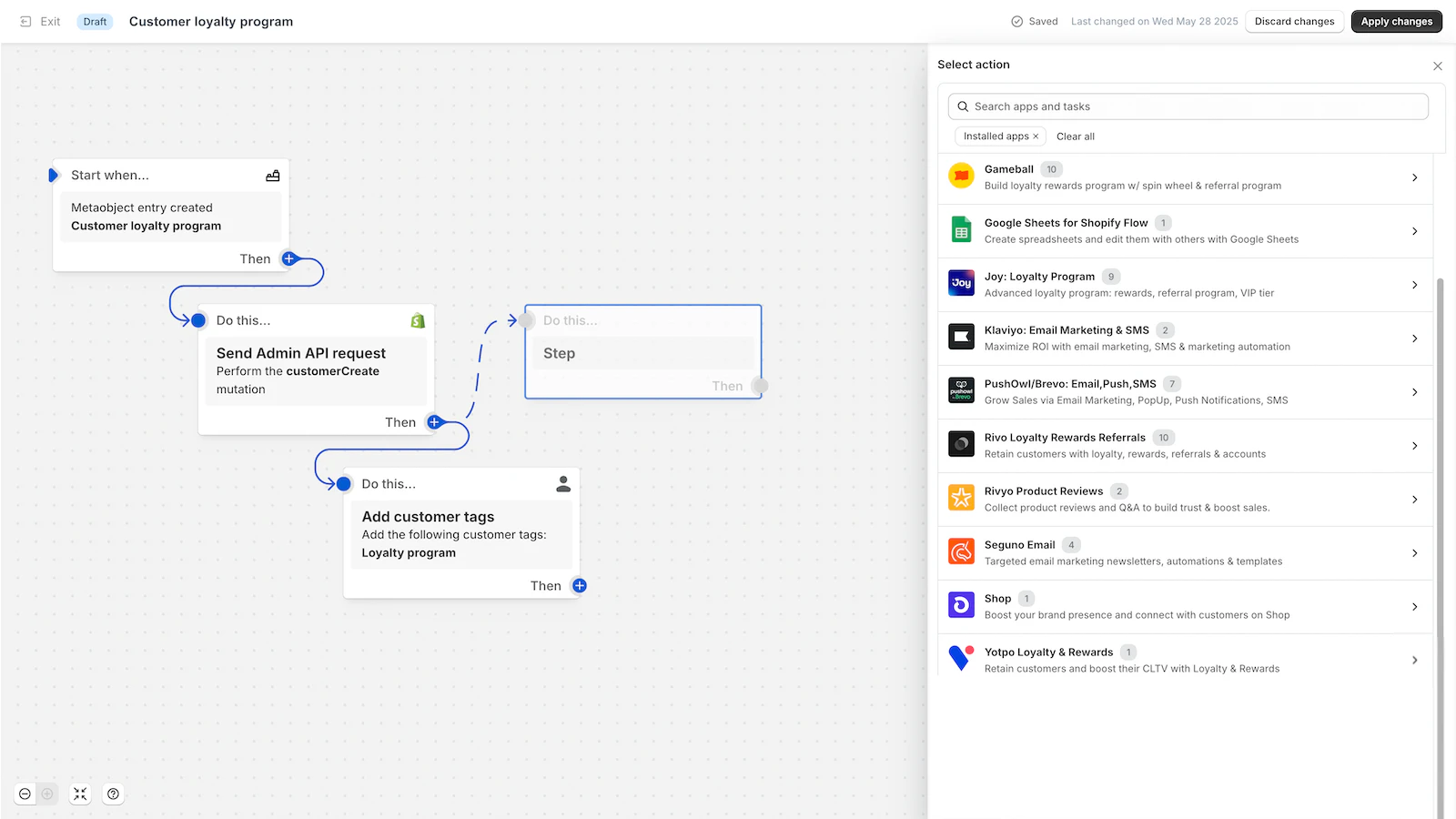 Shopify Flowのアプリストア画像