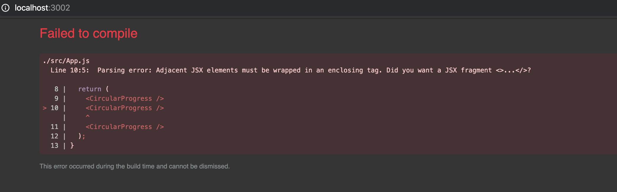 React で Component を複数個配置した時のエラー と return を囲む空タグの意味 / Parsing error: Adjacent JSX elements must be wrapped in an enclosing tag. - Qiita React で Component を複数個配置した時のエラー と return を囲む空タグの意味 / Parsing error: Adjacent JSX elements must be wrapped in an enclosing tag. - Qiita