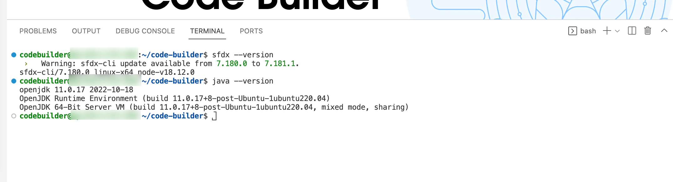 Code Builder Guide — code-builder — code-server