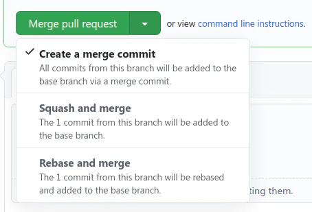 Squash commits on Github Squash commits on Github